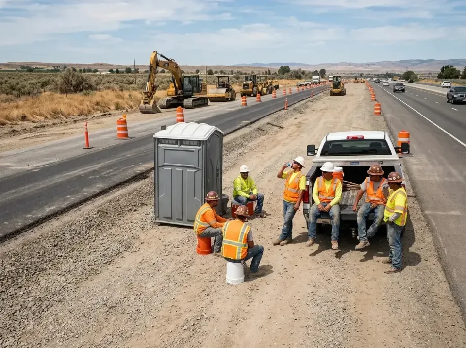 highway-road-construction-crew-007 — frequently asked questions, Porta Potty and Restroom Rentals in Norwalk, IA